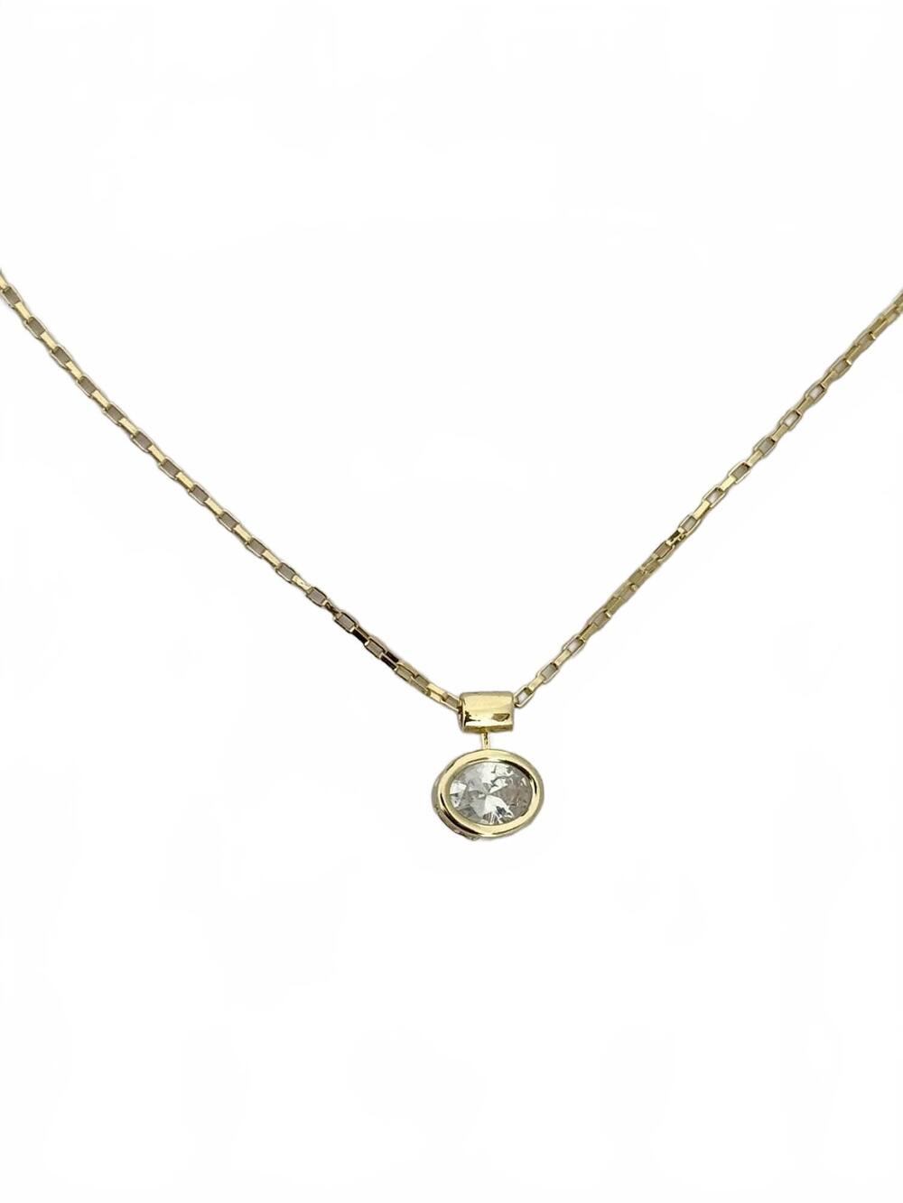NEW TRAMPS+THIEVES women's vera necklace in gold